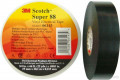 3m scotch super 88 ruban pvc isolant électrique noir 20m x 19mm ep. 0,22mm