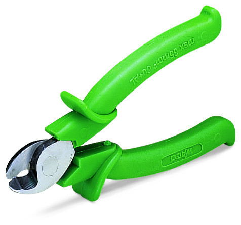 Pince coupante vde isolante verte
