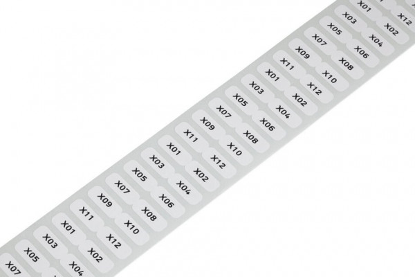Etiquettes pet jaunes 15x6mm 3000/rl