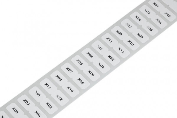 Etiquettes pet jaunes 15x9mm 3000/rl
