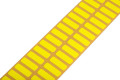 Etiquettes (tissée) jaunes 20x7 3000/rl