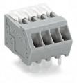 Borne pour ci curseur d'actionnement 0.5mm² pas 2,5mm 2 pôles, bleu