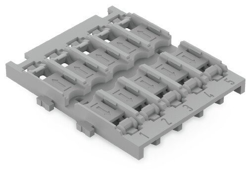 Adaptateur de montage 5 voies avec pied à encliqueter ss décharge