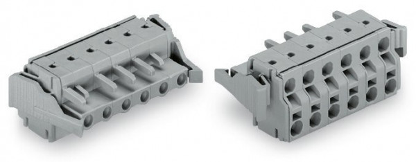 Connecteur femelle pour 2 conducteur gris - Wago - 2312203/037000