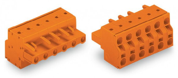 Connect fem 2c 7,62 mm/3pol/orange - Wago - 2312703/026000