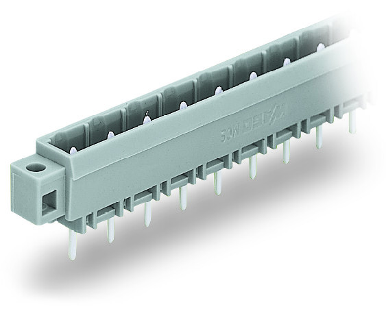 Connecteur mâle tht 1.2 x 1.2 mm solder pin droit, gris