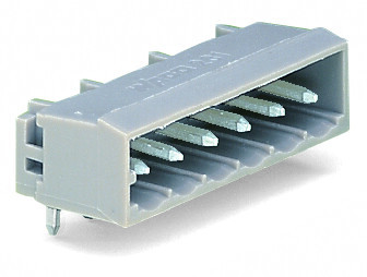 Connecteur mâle tht 1.2 x 1.2 mm solder pin coudé, gris