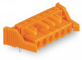 Connecteur femelle tht 0.6 x 1.0 mm solder pin coudé, orange - Wago - 232277/039000