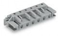 Connecteur femelle tht 0.6 x 1.0 mm solder pin coudé, gris