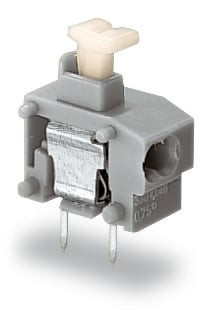 Borne modulaire pour 2 conducteurs avec ouverture de test