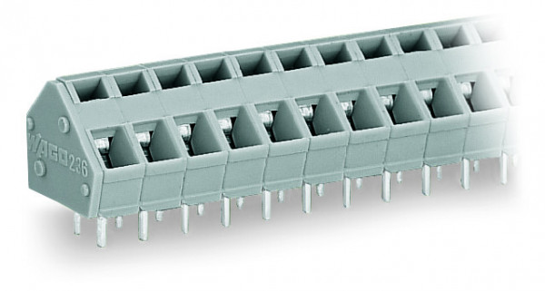 Borne pour ci 2,5mm² pas 5/5.08mm 10 pôles, bleu