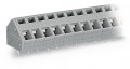Borne pour ci 2,5mm² pas 5/5.08mm 10 pôles, gris