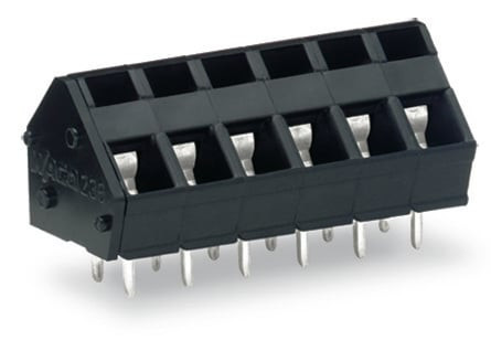 Borne pour ci  thr 2,5mm² pas 5/5.08mm 9 pôles, noir