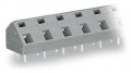 Borne pour circuits imprimés 2,5mm² pas 10/10,16mm 3 pôles, noir