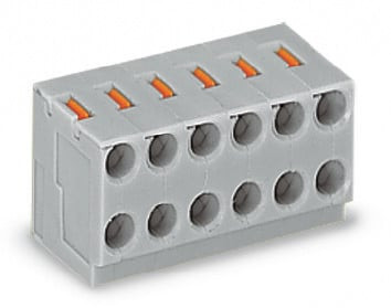 Connecteur femelle multipolaires 2 x 10 pôles