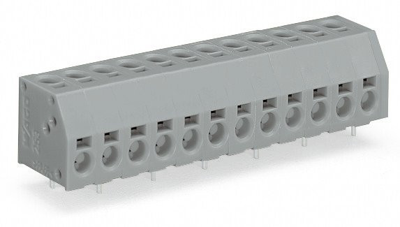 Barr borne ci 2c 5mm 6 p/s/pouss - Wago - 253106/000012