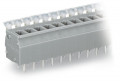 Borne pour ci  bouton-poussoir 2,5mm² pas 5/5.08mm 4 pôles, orange