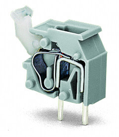 Borne modulaire ci gris 7,5-7,62 mm