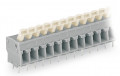 Borne pour ci  bouton-poussoir 2,5mm² pas 5/5.08mm 5 pôles, orange