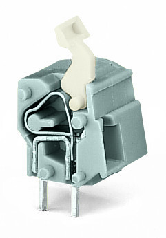 Borne modulaire ci gris / avec levier - Wago - 257651