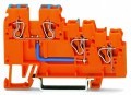 Borne alimentation pour capteur 3c / orange