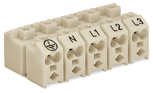 Barr.1,5/2,5mm² 4pol. sans poussoir