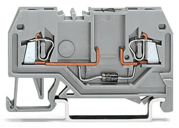 Borne à diode 2c avec diode 1 n 4007 / cfmc / gris