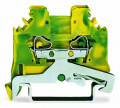 Borne de protection 2c / 2,5 mm² / clml / vert-jaune