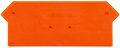 Plaque intermédiaire et d'extrémité / orange