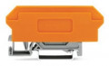 Bloc de bornes de base pour 4c, avec séparateur orange
