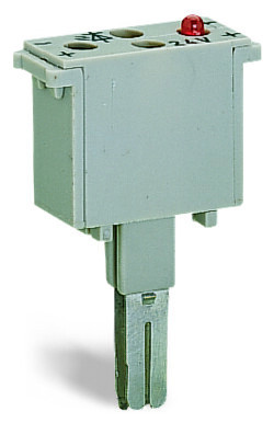 Module enfichable : module à led rouge 24 vdc (largeur 10 mm)