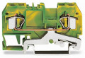 Borne de protection 2c / 4 mm² / vert-jaune / eex e