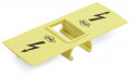 Obturateur de protection jaune