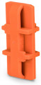 Élément de fixation pour bornes de puissance 95 mm², orange