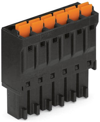Connecteur femelle pour 1 conducteur noir - Wago - 714105/000047