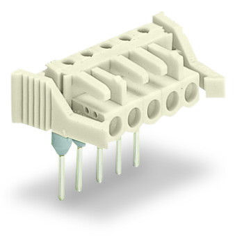 Connect fem 5mm 3 p/coude long/gr-cl