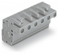 Connecteur femelle coudé avec cage clamp, 5 pôles