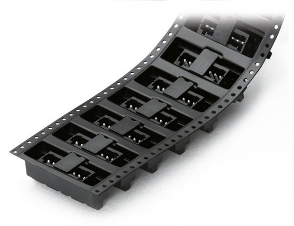 Con.male0,8x0,8 2,5mm 7p dr.pi/bande