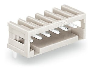 Connecteur ci mâle coudé, 5 pôles / pas 2,5 mm
