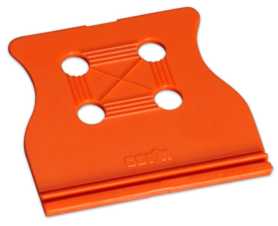 Plaque de décharge35mm orange