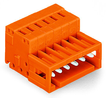 Connecteur mâle avec cage clamp, 2 pôles
