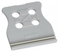 Plaque dech.de tract.75mm/gris-clair