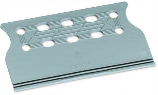 Plaque dech.de tract.75mm/gris