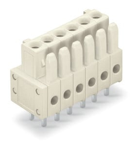 Connect fem 3,5mm 24p/av br droite