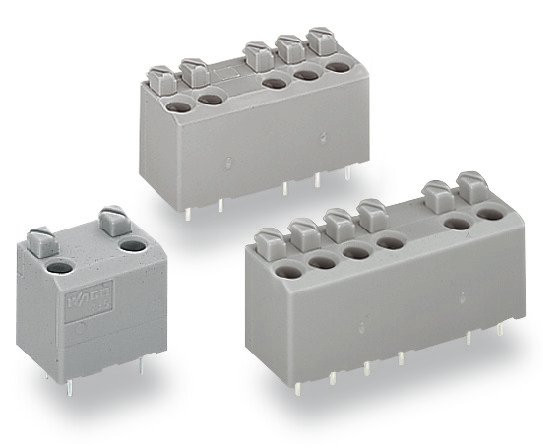 Bloc de bornes ci avec poussoirs, 6 pôles