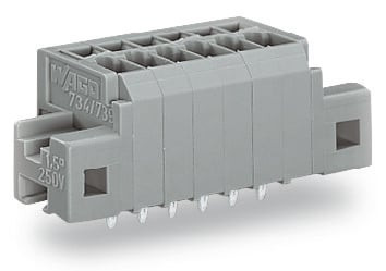 Borne pour ci  1,5mm² pas3.5mm 3 pôles, gris