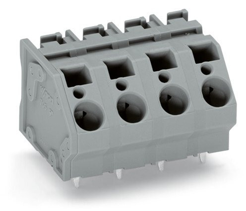 Borne pour ci  6mm² pas 10mm 3 pôles, bleu