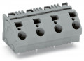Barr borne ci 6mm²/12p/pas 15mm gris