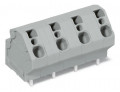Barr borne ci 4mm² 6 p/10mm/gris