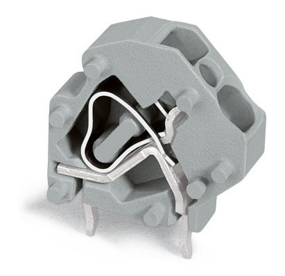 Borne 4mm²/pas 5mm/vert-clair - Wago - 7453808